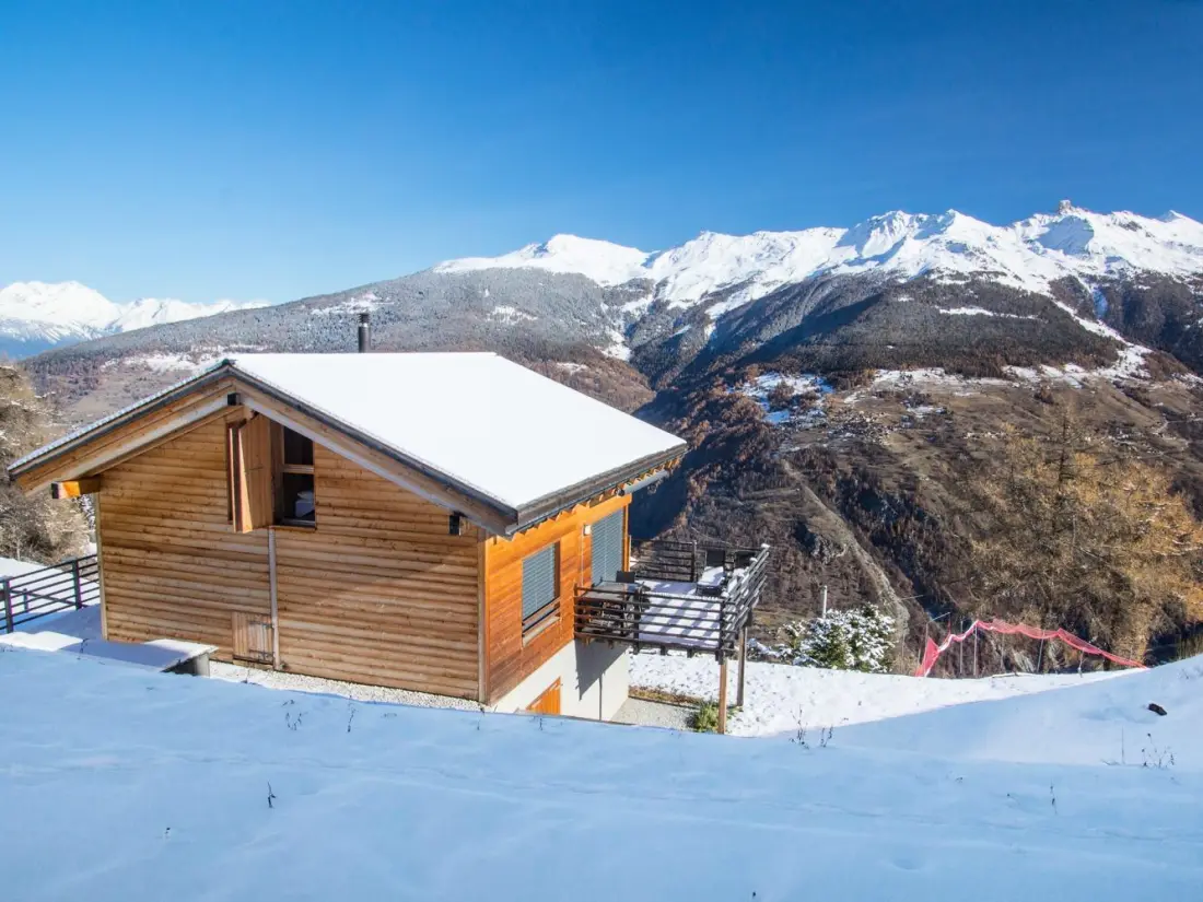Chalet auf dem richtigen Weg